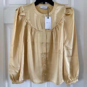 #263 Greylin long-sleeved, button-down blouse